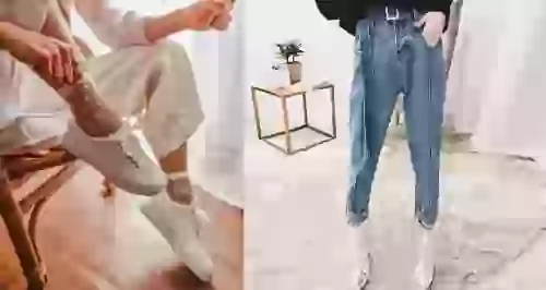 3 супертренда осени: джинсы, носки и кроссовки