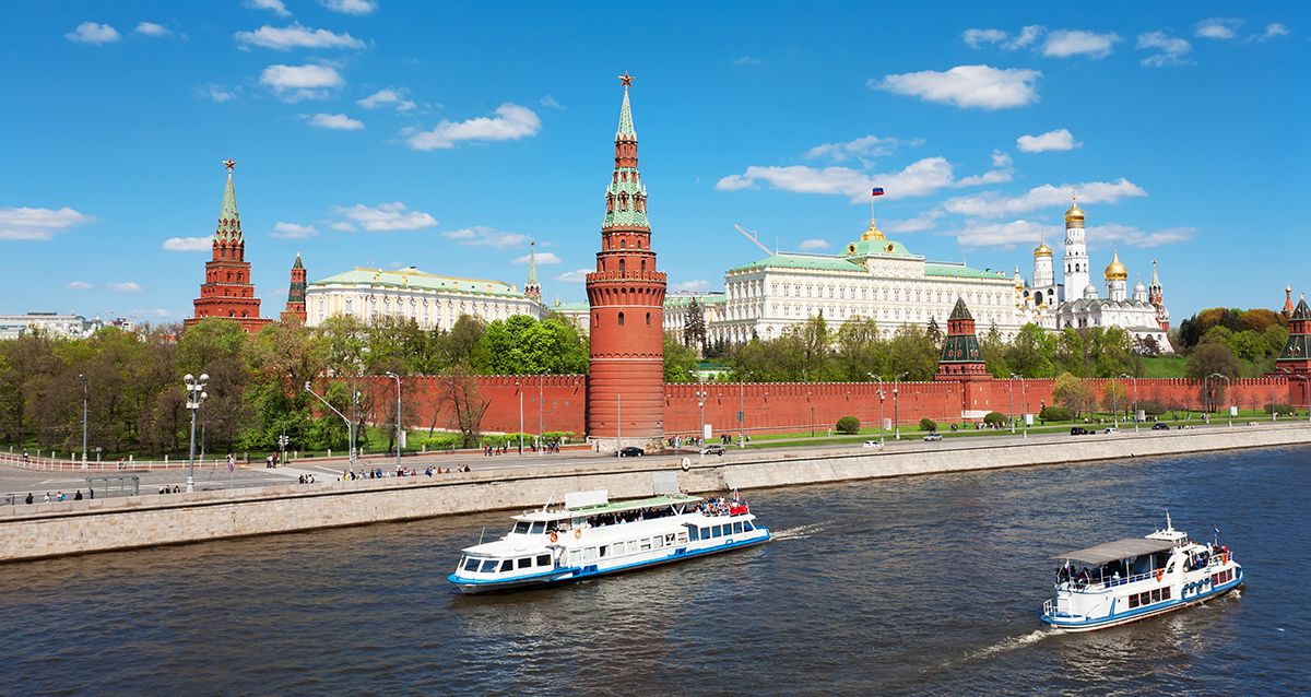 прогулка по Москве-реке