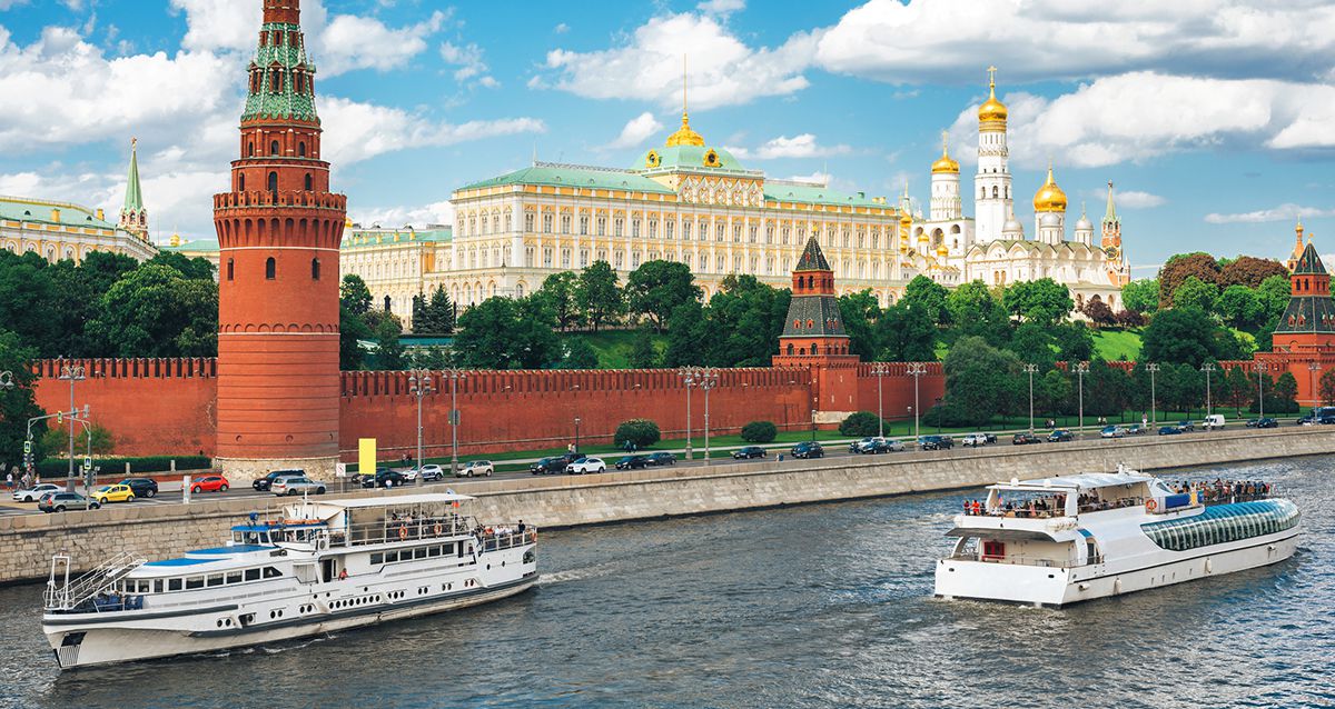 прогулка на теплоходе по Москве