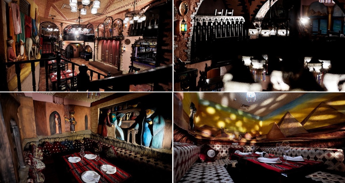 интерьер ресторана Marrakesh lounge