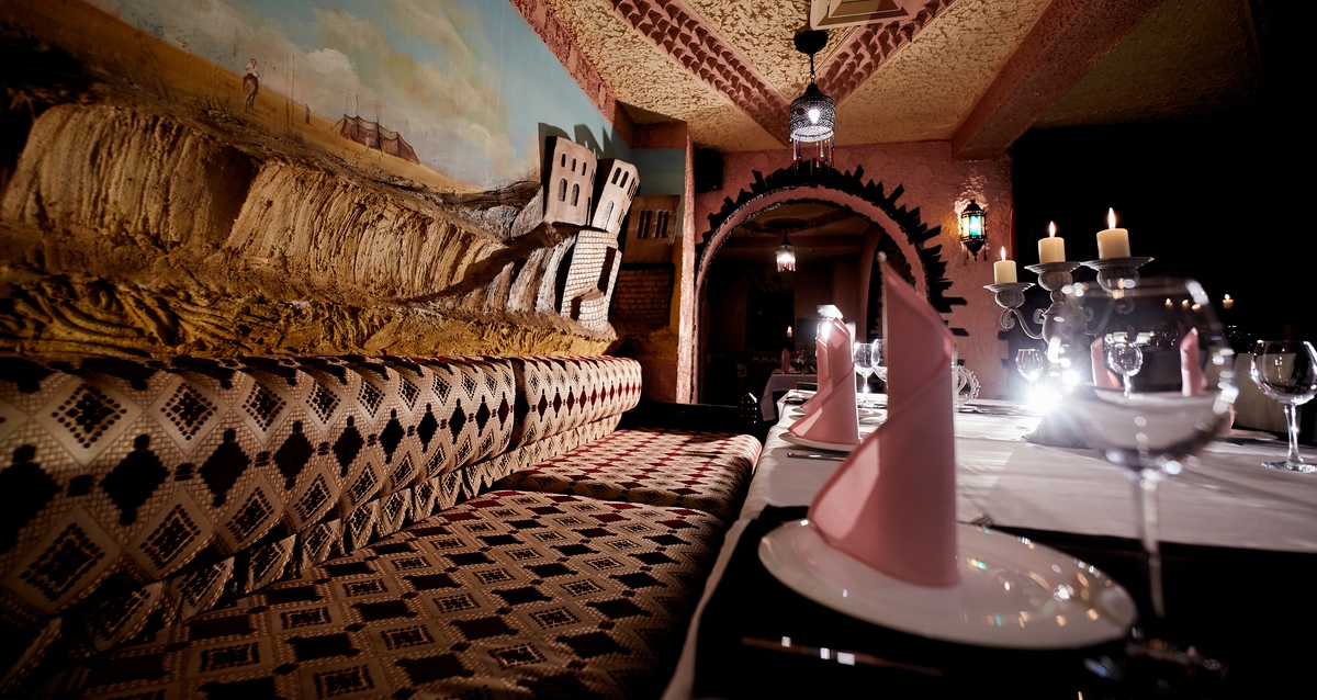 интерьер ресторана Marrakesh lounge