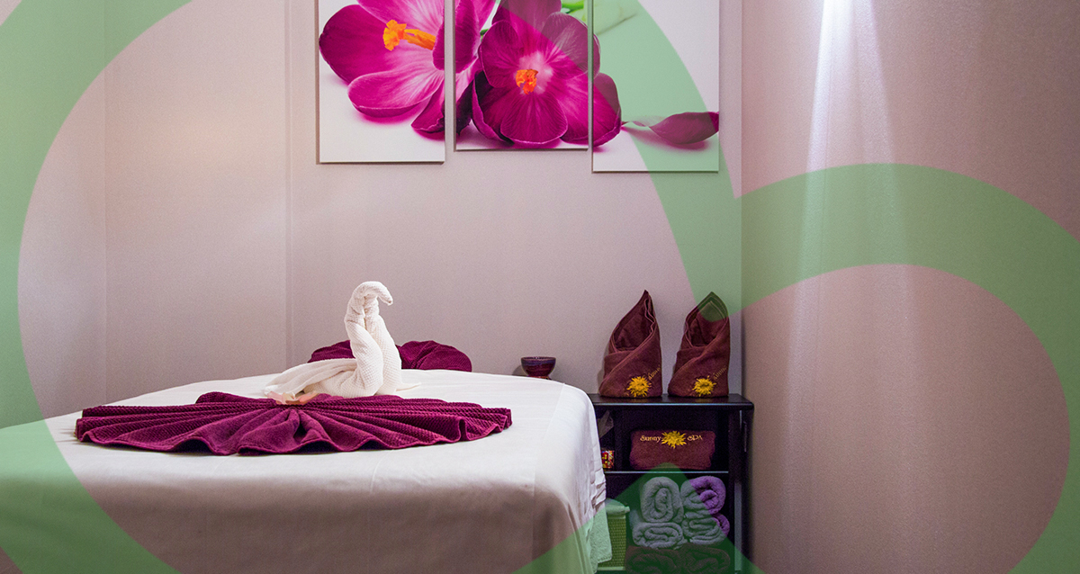 интерьер спа центра Sunny SPA