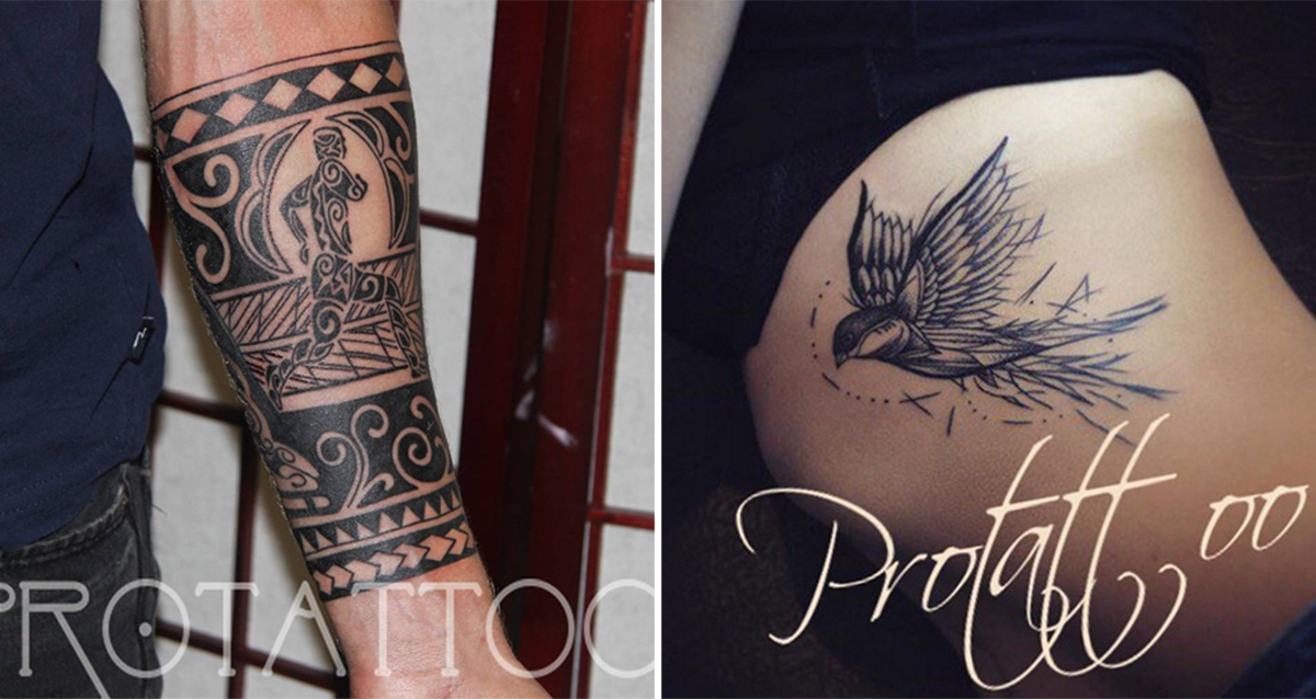 тату в салоне Pro Tattoo