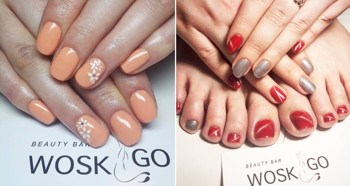 маникюр с гель лаком в Beauty bar Wosk&Go