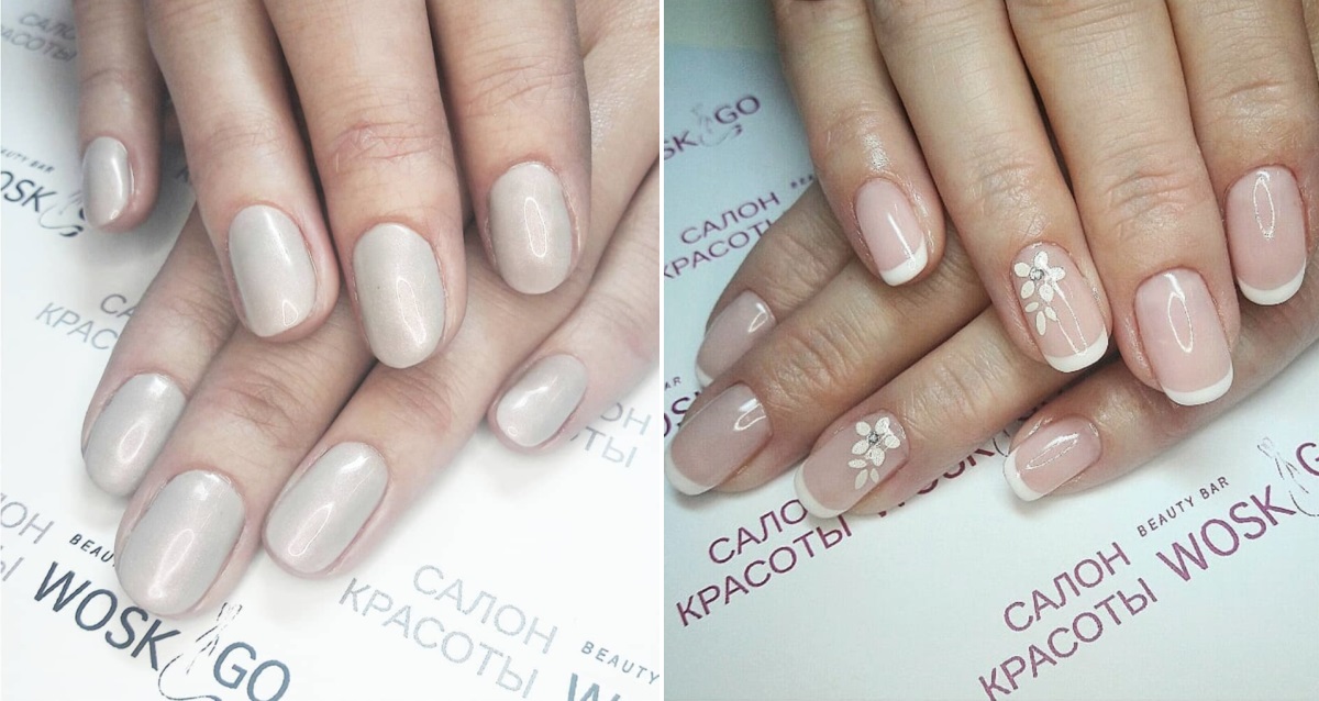 маникюр с гель лаком в Beauty bar Wosk&Go