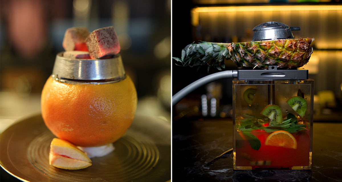 коктейль в CRYPTO BAR