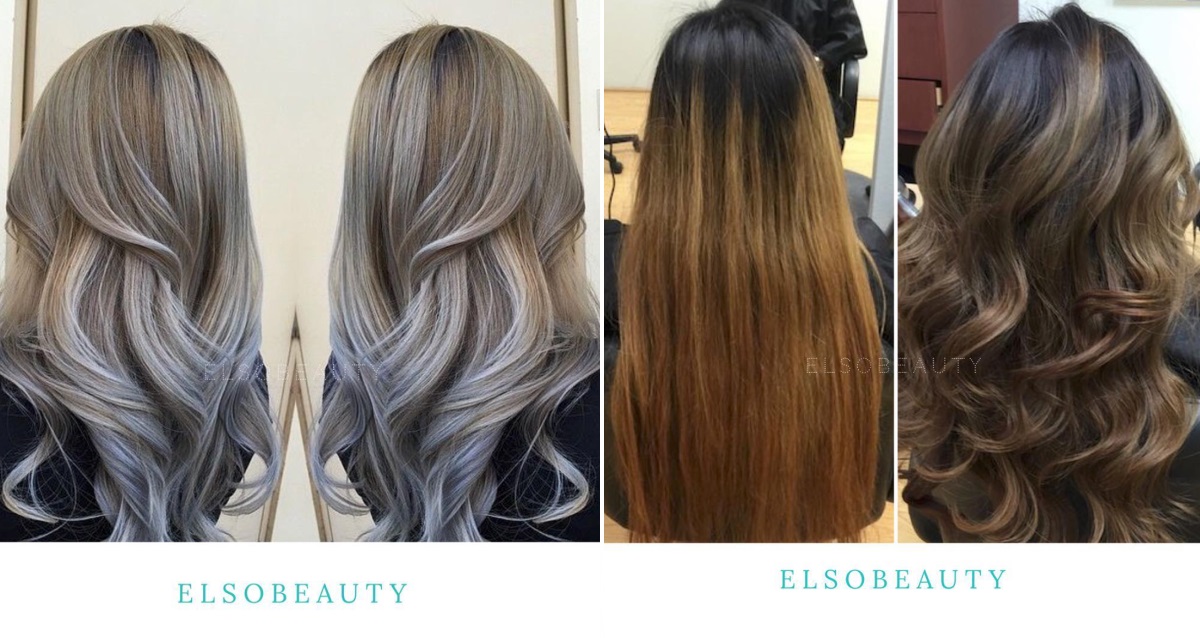 окрашивание волос в салоне Elsobeauty