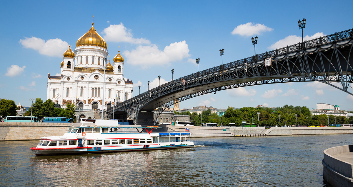 прогулка по москве реке